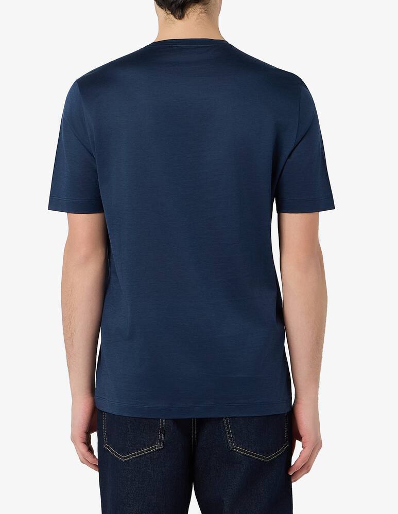 rinascente Rinascente Collection T-shirt in cotone filo di scozia jacquard