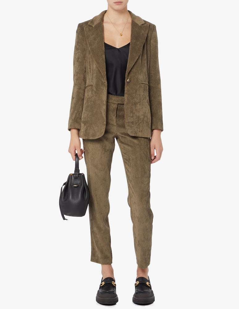 rinascente Elizabeth Ascot Blazer in velluto