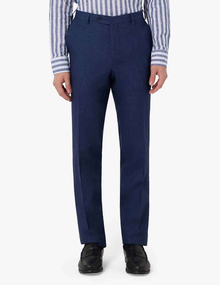 Sartoria Italiana Linen blend trousers - picture 1 Sartoria Italiana Linen blend trousers - picture 1