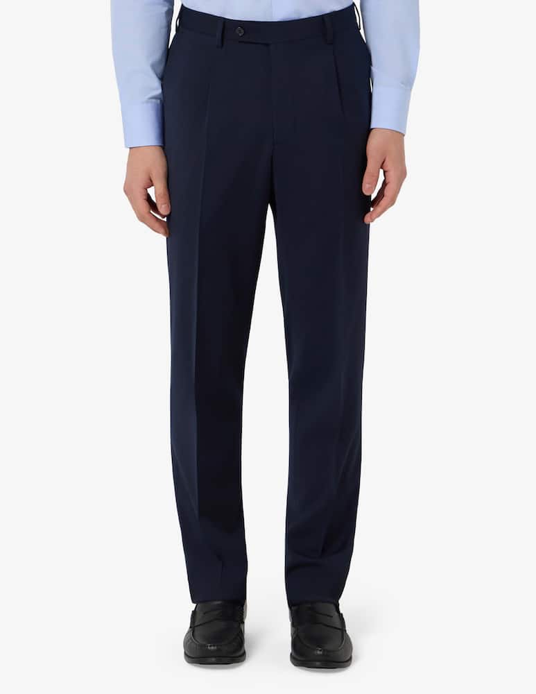 rinascente Sartoria Italiana Pantaloni una pince Drop 6 in lana stretch Tiberghen Mix&Match