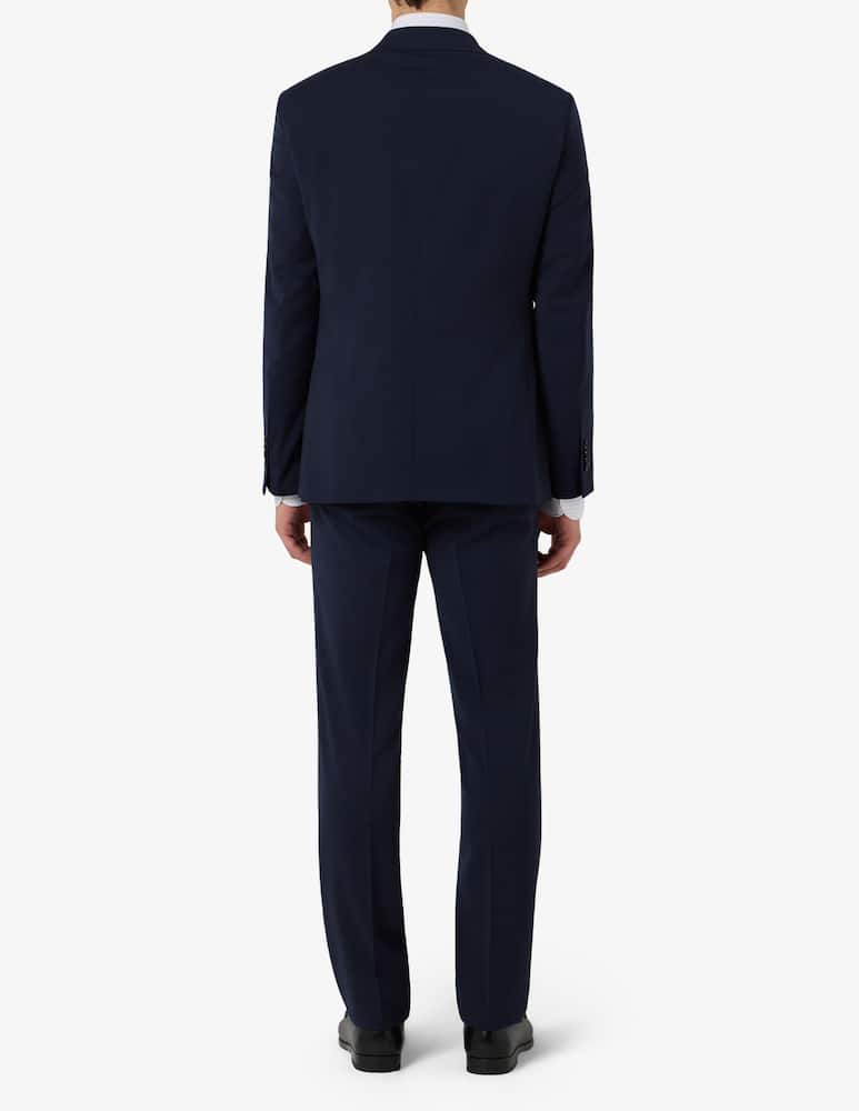 Sartoria Italiana Abito monopetto Tiberghen in lana stretch Drop 6 - immagine 3 Sartoria Italiana Abito monopetto Tiberghen in lana stretch Drop 6 - immagine 3
