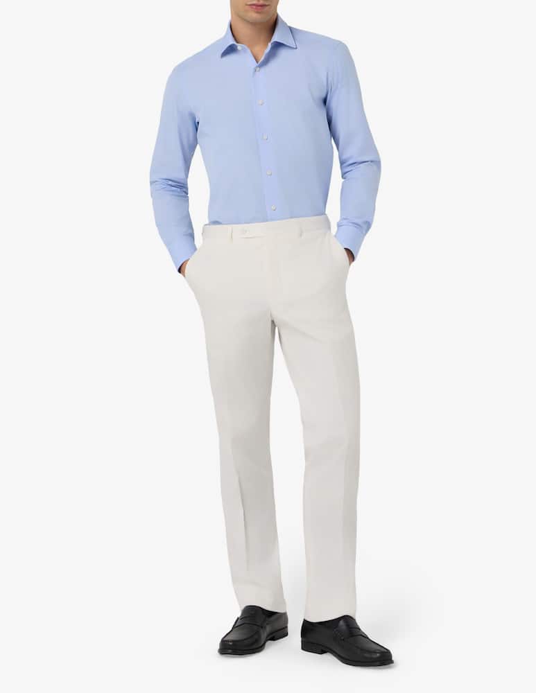 Sartoria Italiana Pantaloni in cotone stretch Drop 4 - immagine 2 Sartoria Italiana Pantaloni in cotone stretch Drop 4 - immagine 2