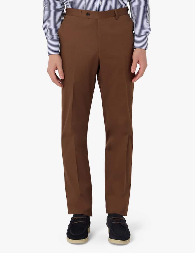 Sartoria Italiana Cotton stretch trousers - picture 1 Sartoria Italiana Cotton stretch trousers - picture 1