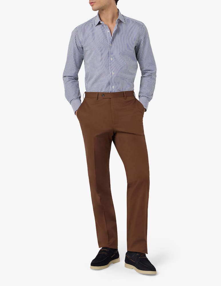 Sartoria Italiana Cotton stretch trousers - picture 2 Sartoria Italiana Cotton stretch trousers - picture 2