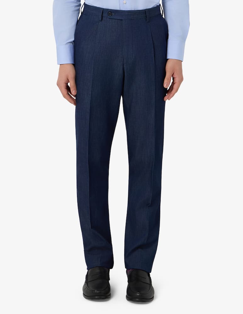 Sartoria Italiana Denim effect trousers - picture 1 Sartoria Italiana Denim effect trousers - picture 1