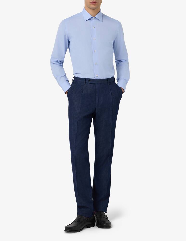 rinascente Sartoria Italiana Denim effect trousers
