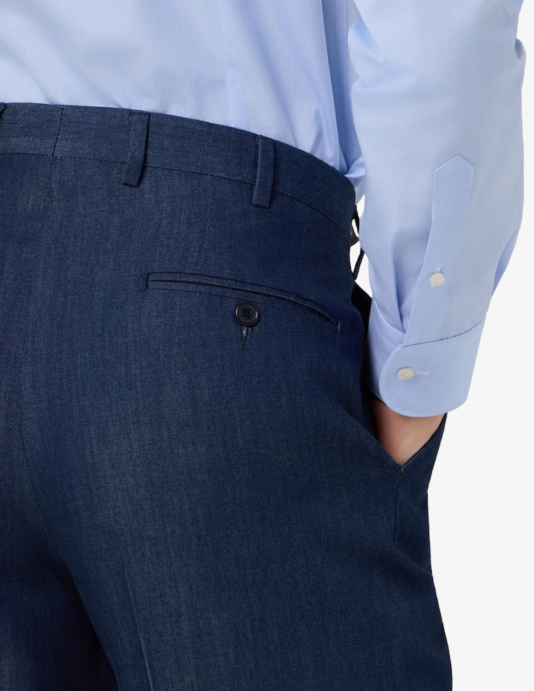 Sartoria Italiana Denim effect trousers - picture 4 Sartoria Italiana Denim effect trousers - picture 4