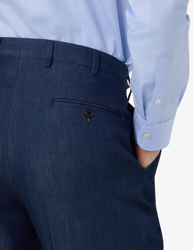 rinascente Sartoria Italiana Denim effect trousers