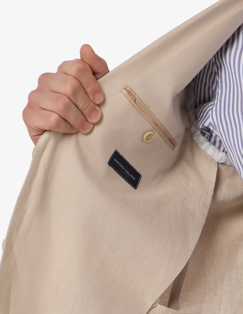 Sartoria Italiana Linen tailored suit - picture 2 Sartoria Italiana Linen tailored suit - picture 2