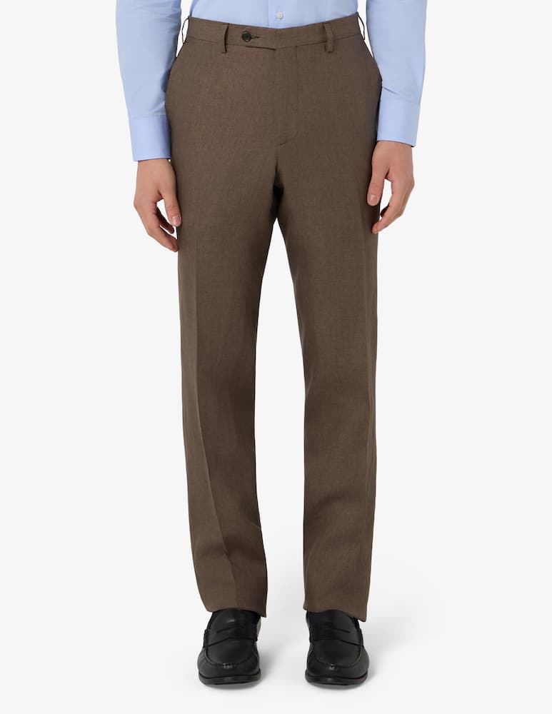 Sartoria Italiana Linen blend trousers - picture 1 Sartoria Italiana Linen blend trousers - picture 1