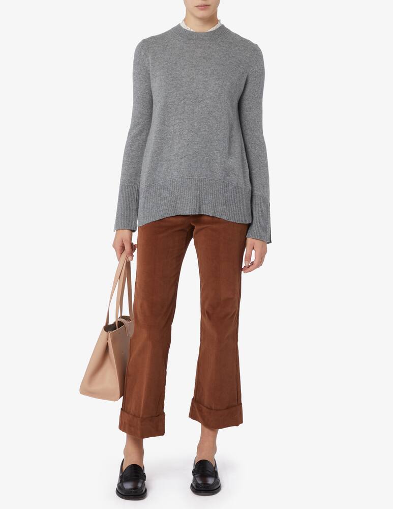 rinascente Rinascente Collection Round neck sweater with flounce