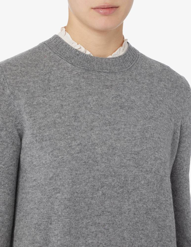 rinascente Rinascente Collection Round neck sweater with flounce