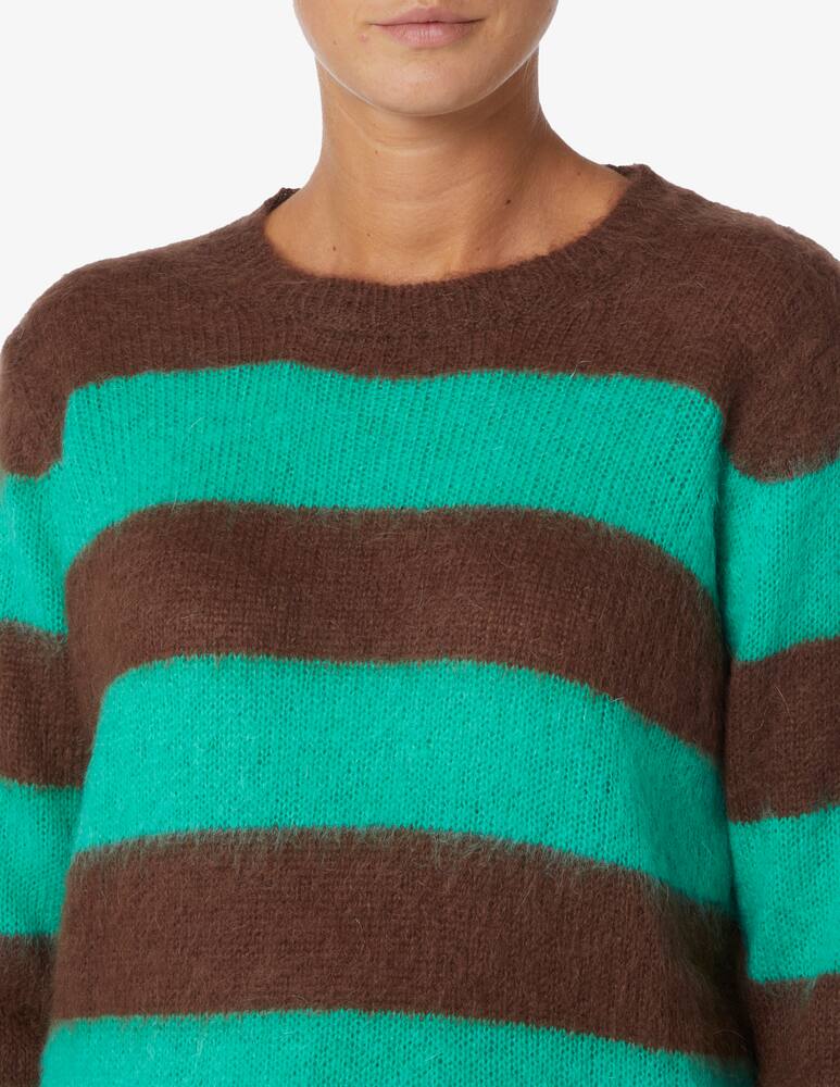 rinascente Rinascente Collection Large stripe crew neck sweater
