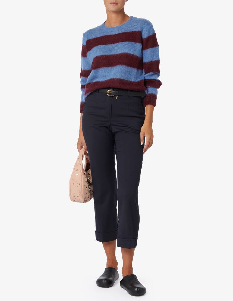 rinascente Rinascente Collection Large stripe crew neck sweater