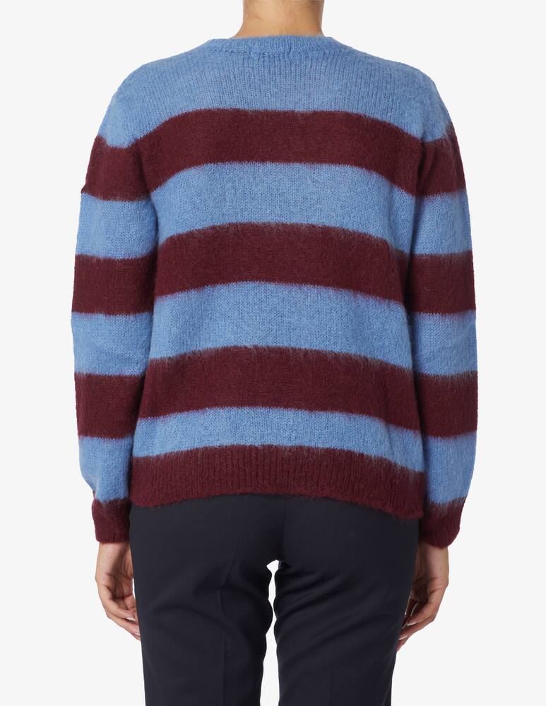 rinascente Rinascente Collection Large stripe crew neck sweater