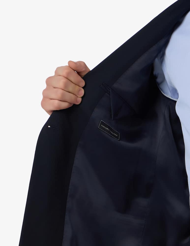 Sartoria Italiana Giacca doppiopetto Drop 6 in lana Mix&Match - immagine 4 Sartoria Italiana Giacca doppiopetto Drop 6 in lana Mix&Match - immagine 4
