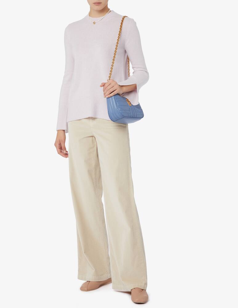 rinascente Rinascente Collection Round neck sweater with flounce