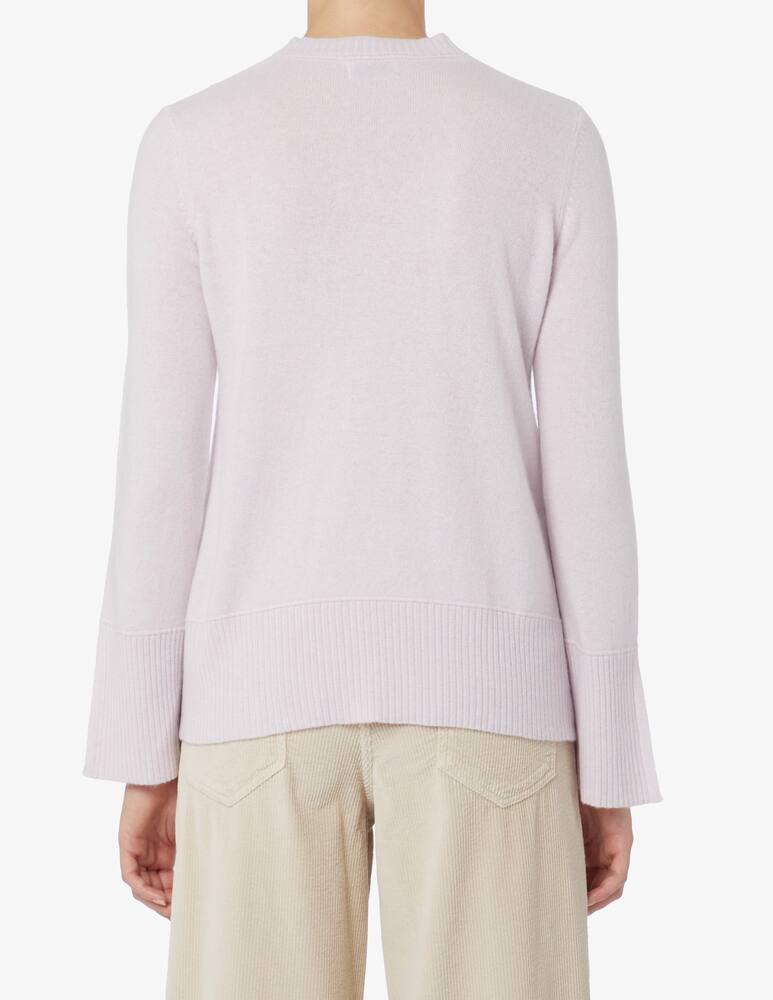 rinascente Rinascente Collection Round neck sweater with flounce