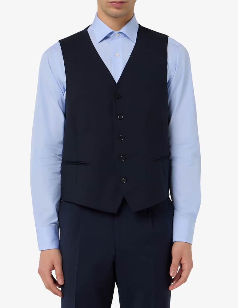 Sartoria Italiana Angelico wool gilet - picture 1 Sartoria Italiana Angelico wool gilet - picture 1