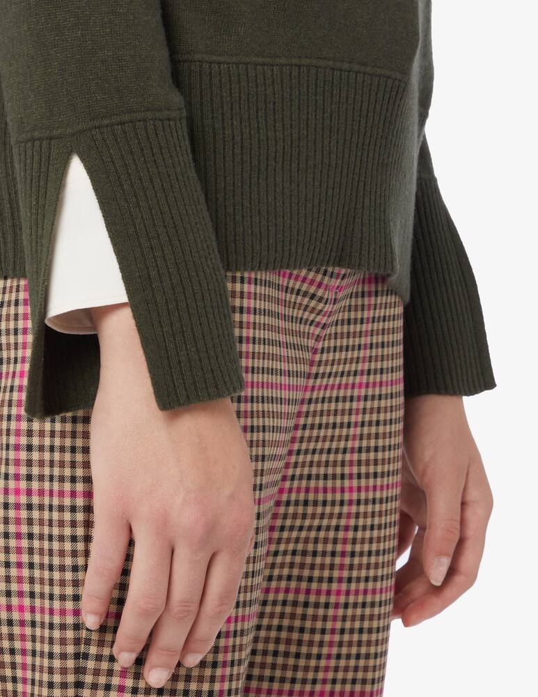 rinascente Rinascente Collection Round neck sweater with flounce