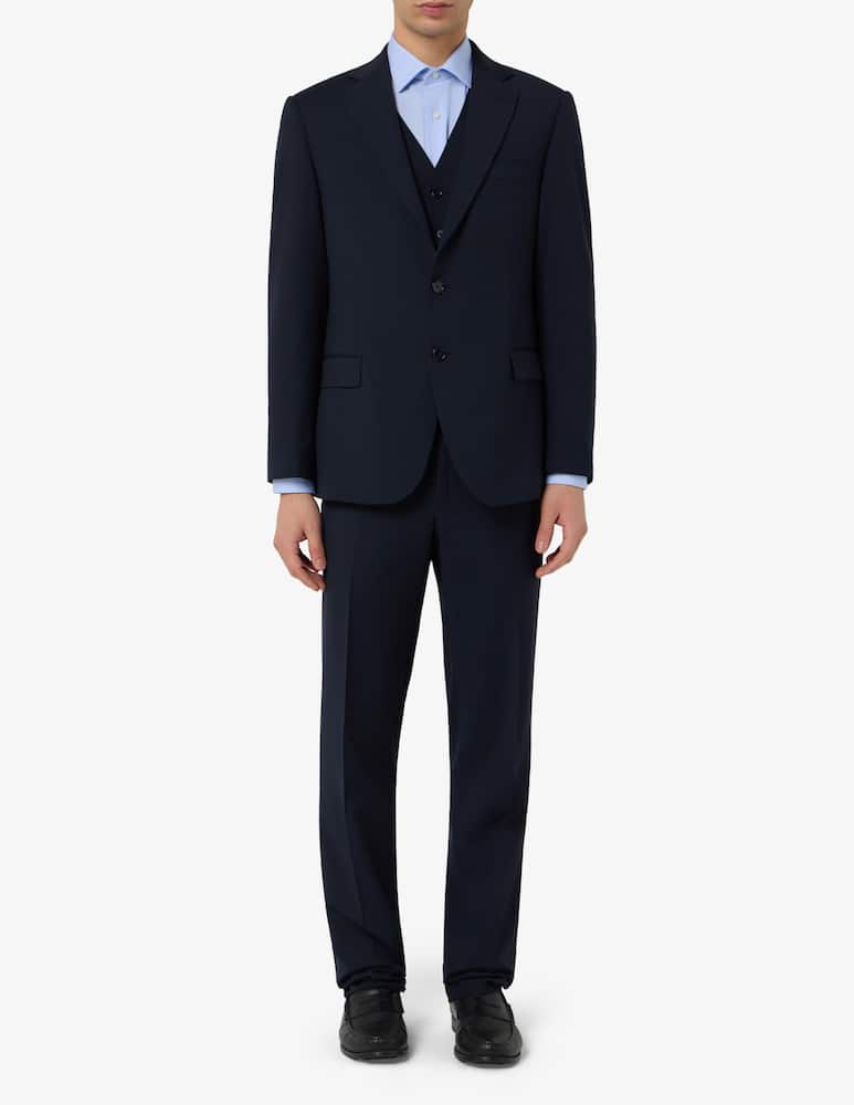 Sartoria Italiana Tiberghen micro pattern suit - picture 1