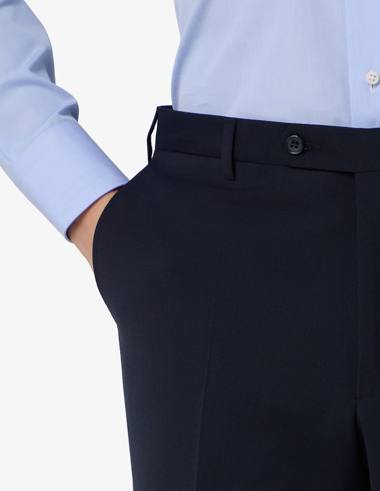 rinascente Sartoria Italiana Tiberghen micro pattern suit