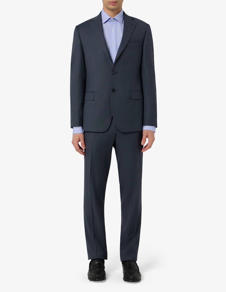 Sartoria Italiana Abito monopetto Marlane grisaglia in lana Drop 6 - immagine 1 Sartoria Italiana Abito monopetto Marlane grisaglia in lana Drop 6 - immagine 1