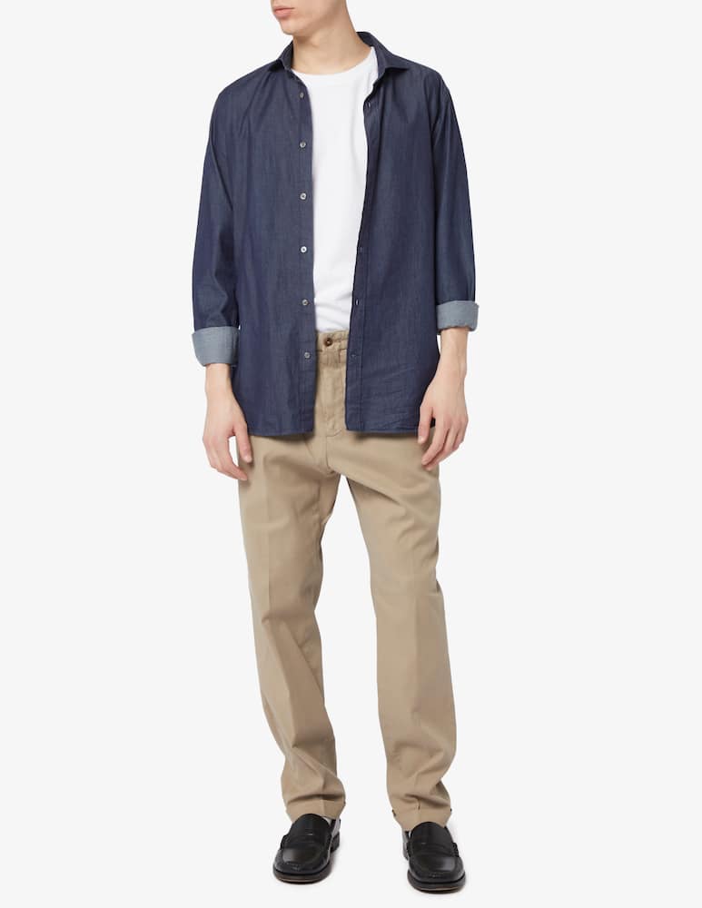 rinascente Briglia Cotton chino trousers