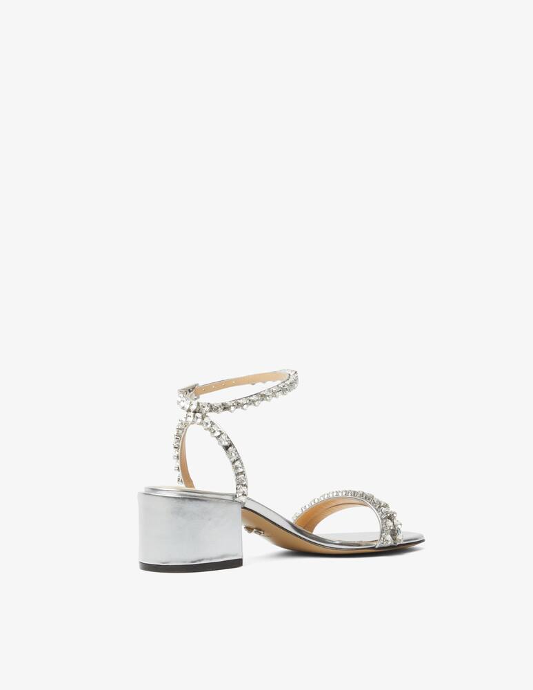 rinascente Mach & Mach Audrey block mirror sandals