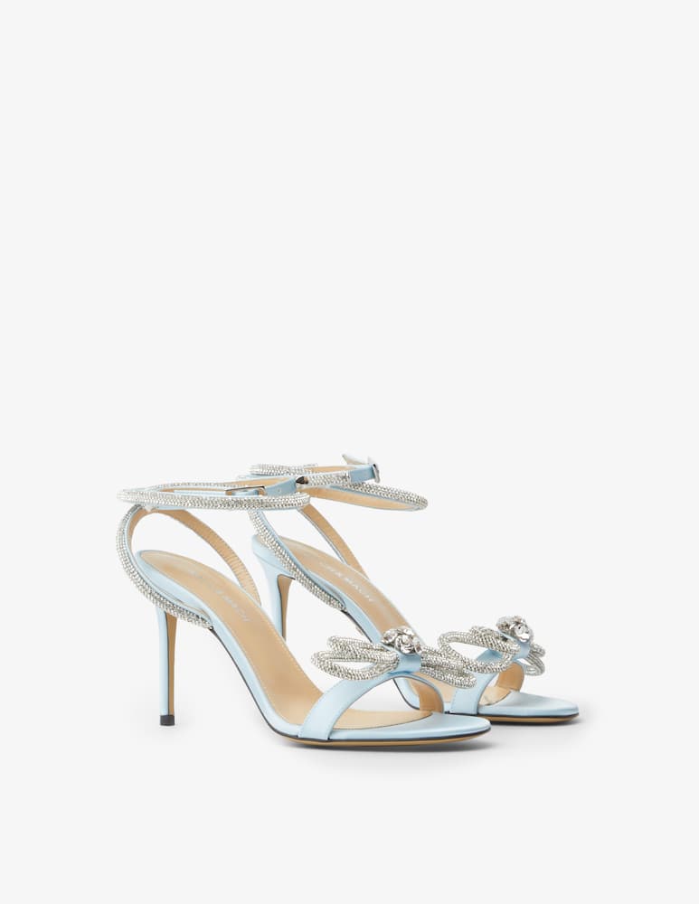 rinascente Mach & Mach Sandali in raso doppio fiocco