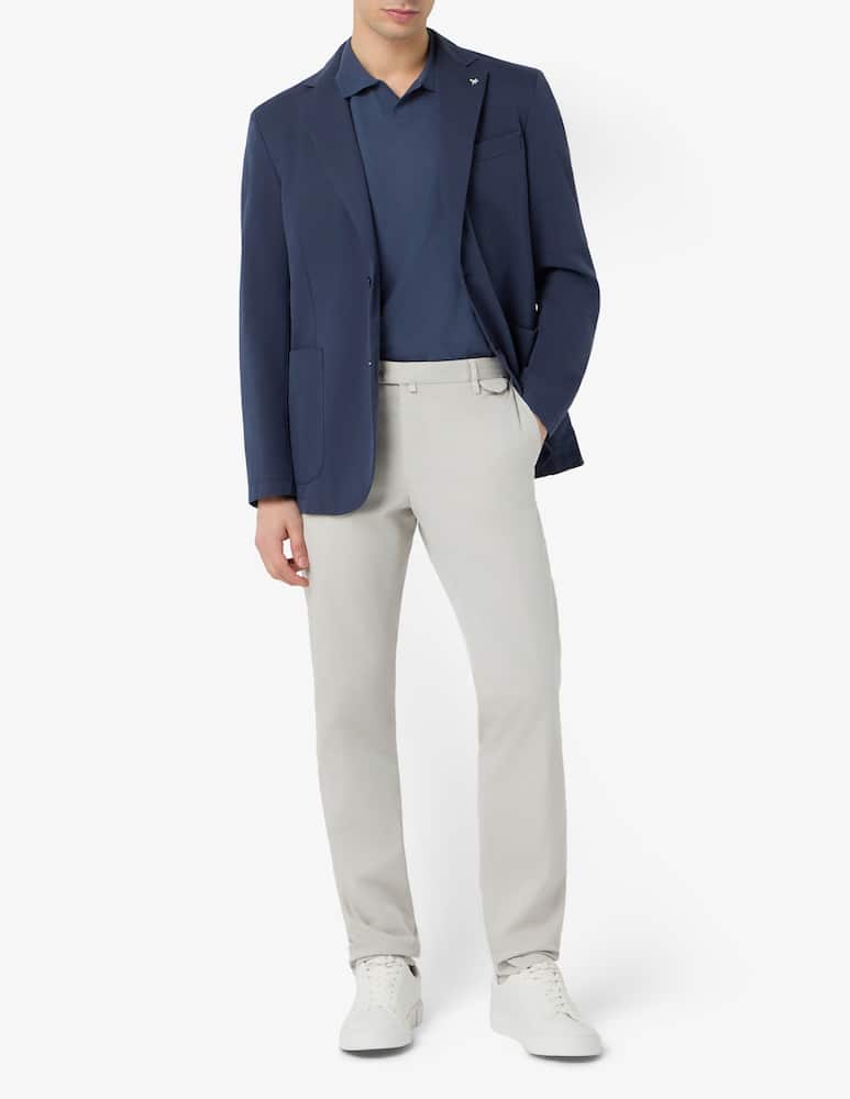 rinascente At.p.co Crepe knit polo shirt