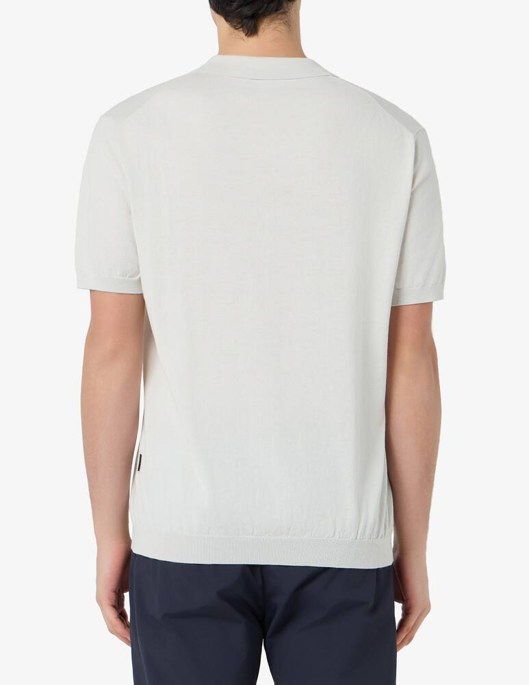 rinascente At.p.co Crepe knit polo shirt