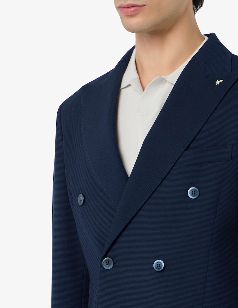 rinascente At.p.co Svevo jersey double breasted jacket