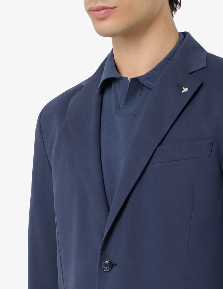 rinascente At.p.co Giacca monopetto Alan in coton tencel