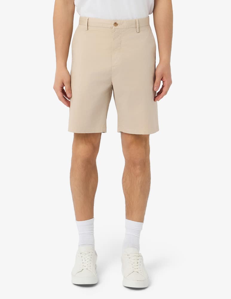 rinascente At.p.co Bermuda chino in popeline stretch