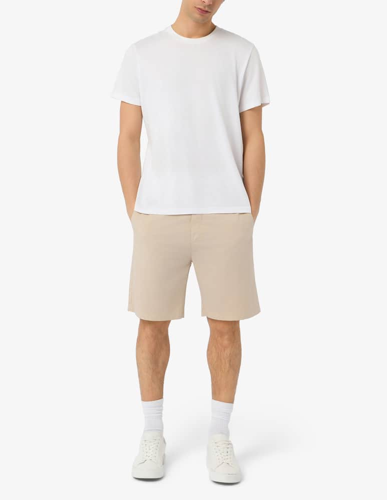 rinascente At.p.co Bermuda chino in popeline stretch