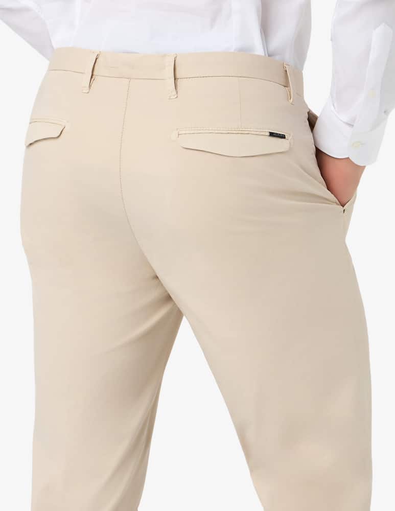 rinascente At.p.co Chino poplin stretch trousers