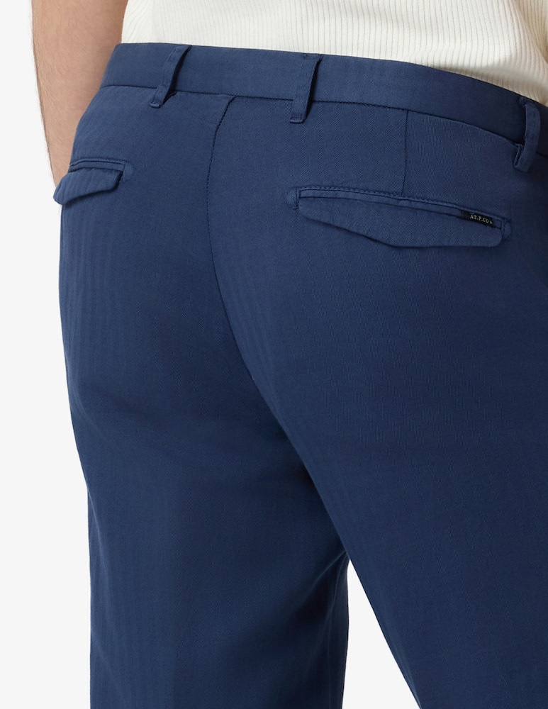 rinascente At.p.co Chino trousers in cotton linen