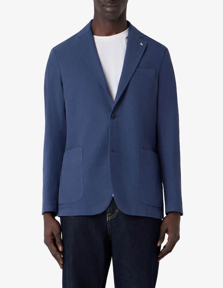 rinascente At.p.co Alan linen tencel blazer