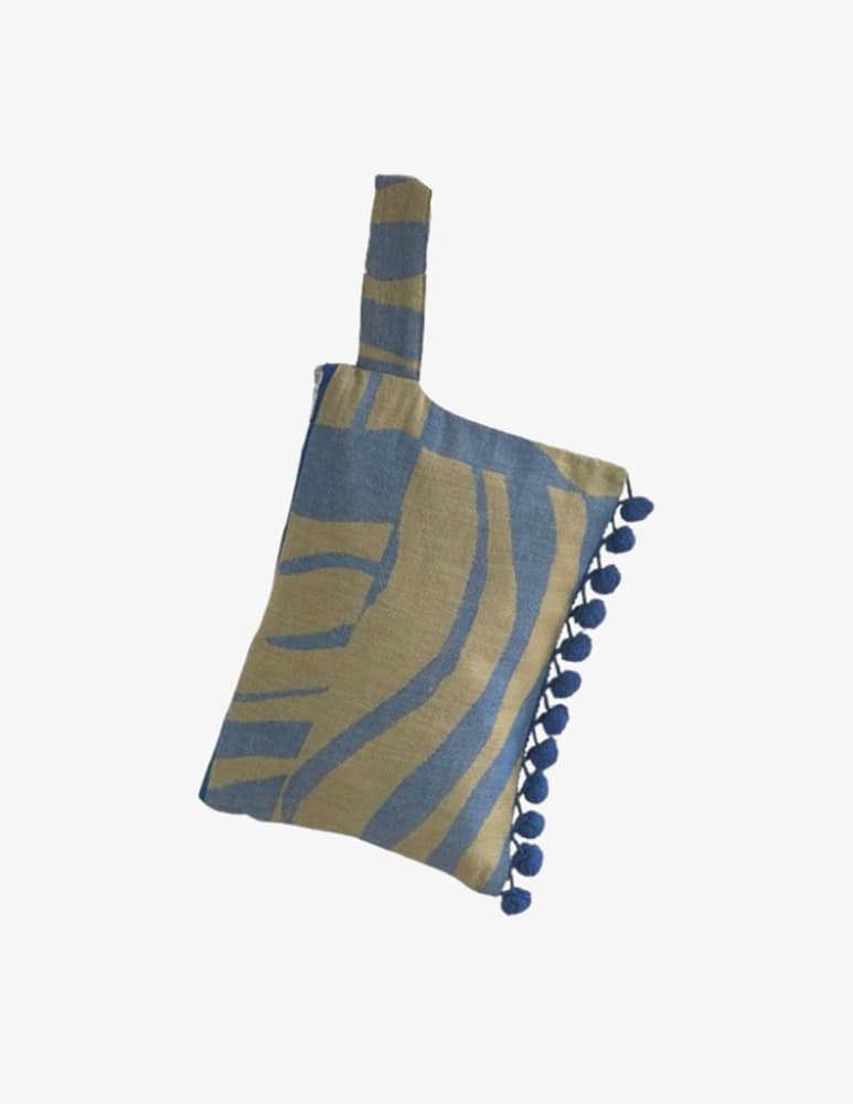 rinascente Aelia Anna Clutch con ponpon Kithnos