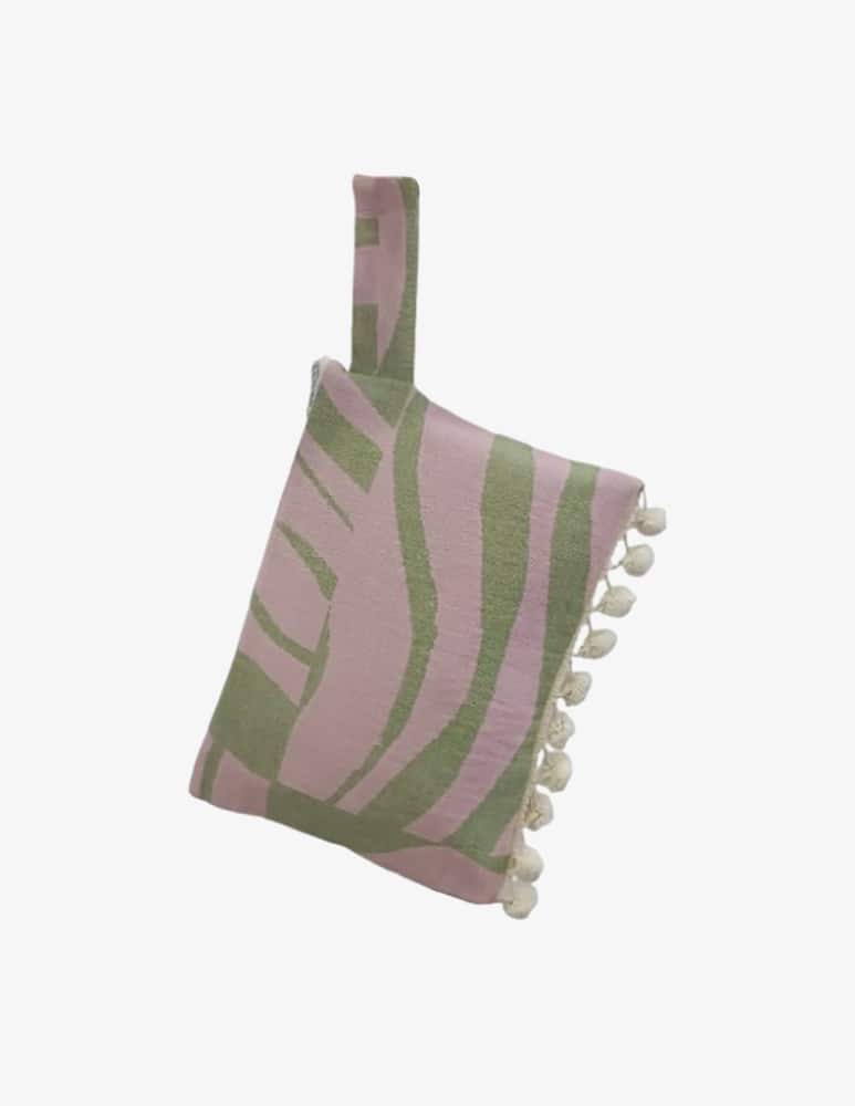 rinascente Aelia Anna Clutch con ponpon Kithnos