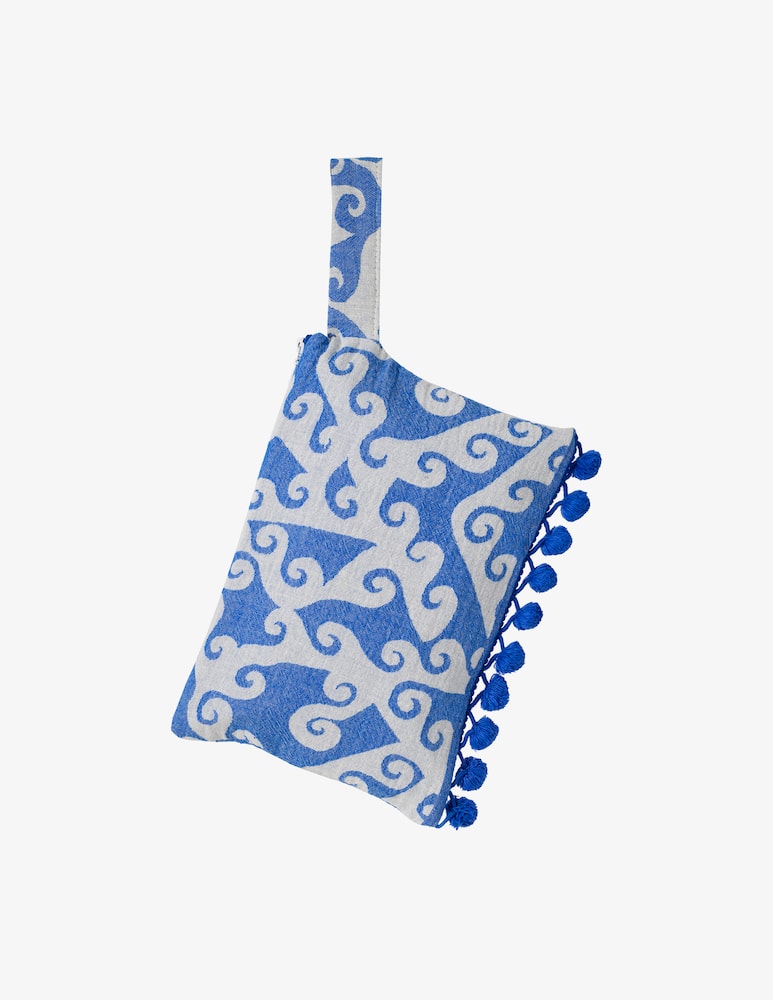 rinascente Aelia Anna Posidi patterned clutch