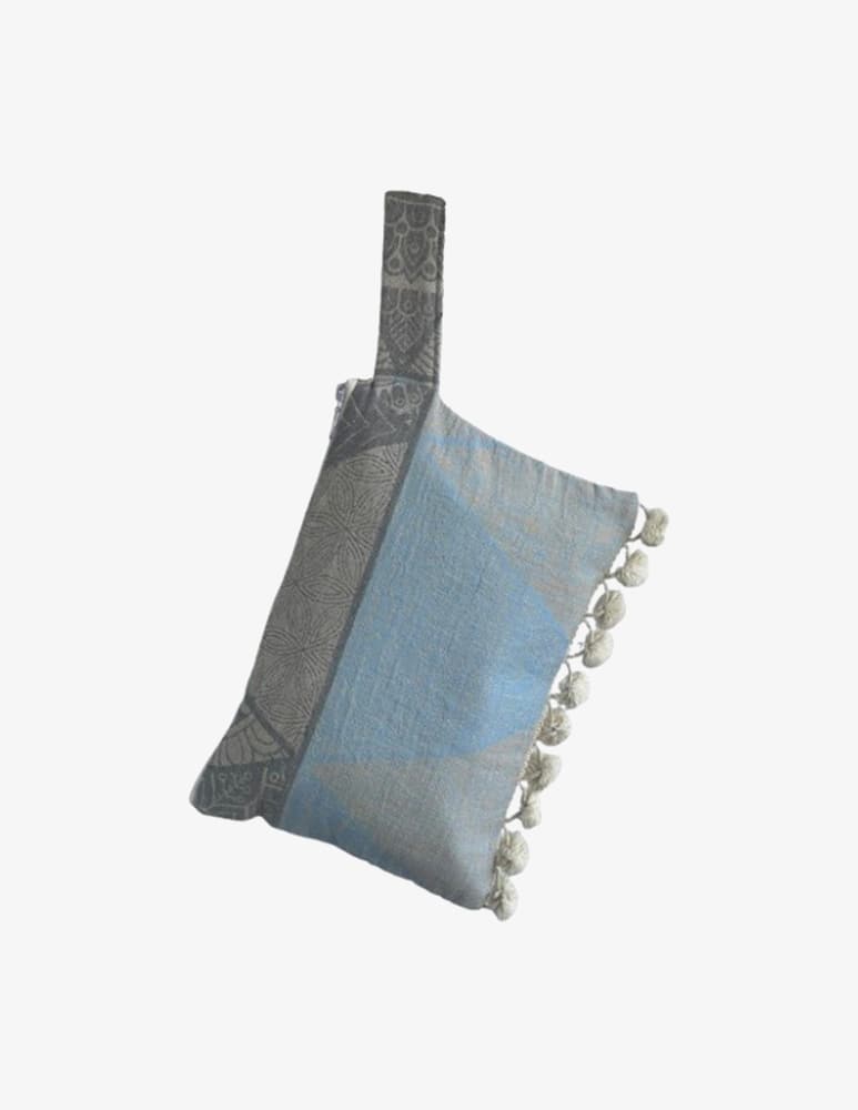 rinascente Aelia Anna Elounda clutch with pompons