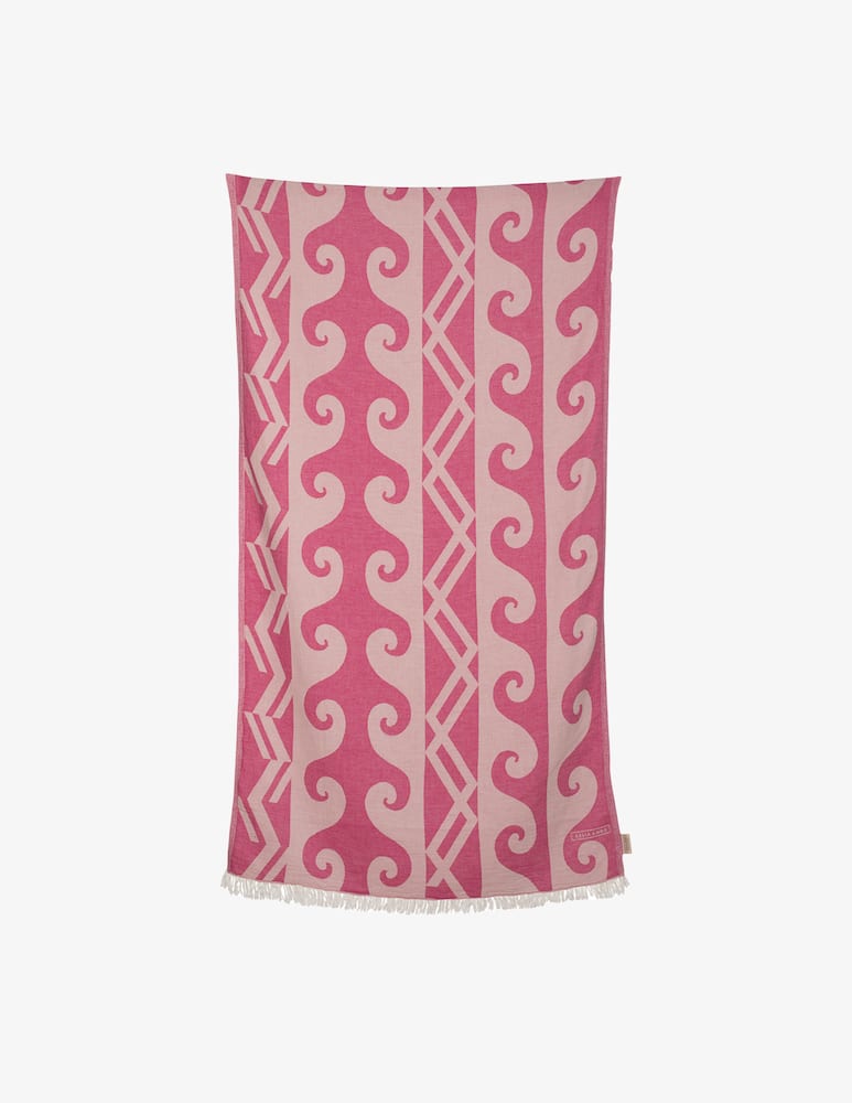 rinascente Aelia Anna Sirines jacquard beach towel