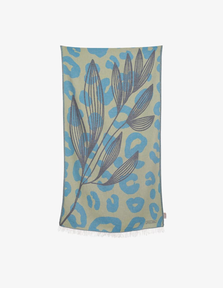 rinascente Aelia Anna Preveli leaf beach towel