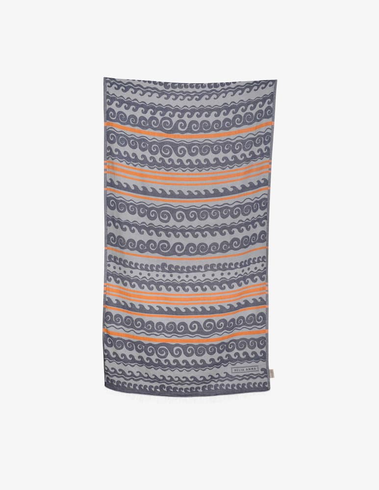 rinascente Aelia Anna Yialos wave beach towel