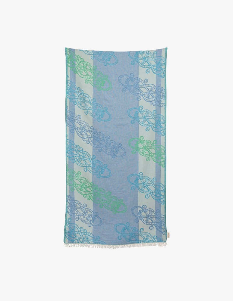rinascente Aelia Anna Athina patterned beach towel