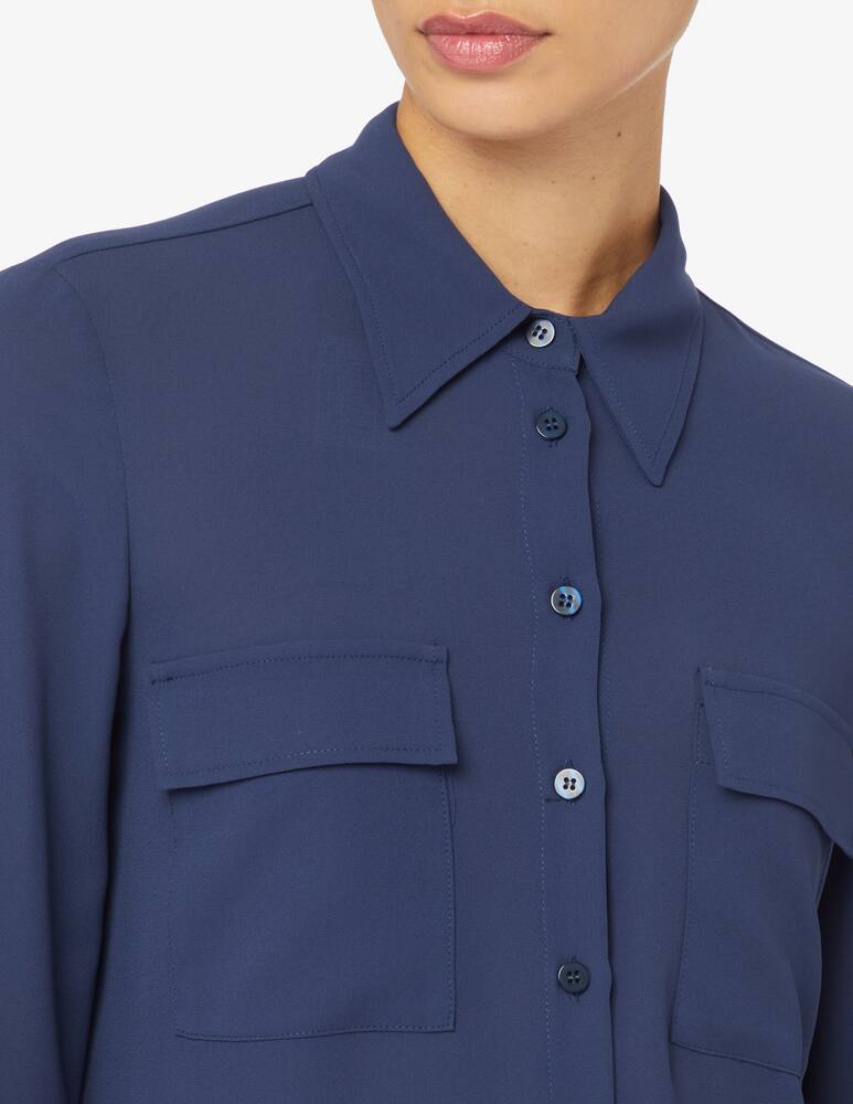 rinascente Elizabeth Ascot Camicia in viscosa con tasce