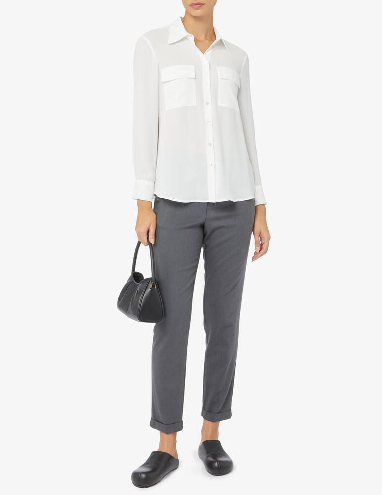 rinascente Elizabeth Ascot Camicia in viscosa con tasche