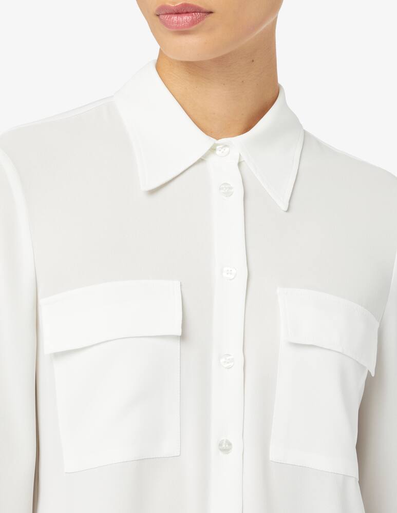 rinascente Elizabeth Ascot Camicia in viscosa con tasche